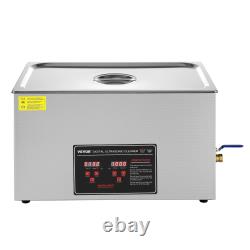 VEVOR Ultrasonic Cleaner with Timer Heating Machine Digital Sonic Cleaner SUS304