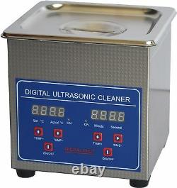 1.3l Machine De Nettoyage Ultrasonore En Acier Inoxydable Jps-08a 110v/220v