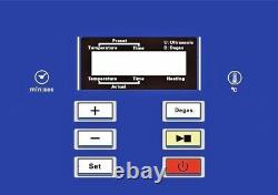 28l Industriel Grand Nettoyeur À Ultrasons LCD Écran 480w Pour Les Pièces D'outils D'hôpital