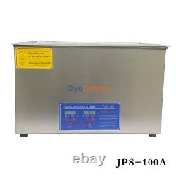 30l Grande Capacité Acier Inoxydable Machine De Nettoyage Ultrasonique De Nettoyage Jps-100a