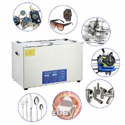 30l Liter Ultrasonic Cleaner Industry Cleaning Equipment Heater With Timer Digital