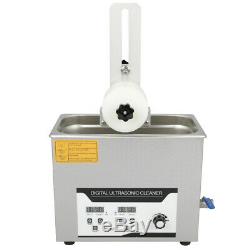 6l Ultrasons Nettoyage De Disque Vinyle Nettoyeur Machine À Laver Avec Etendoir