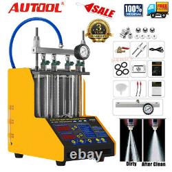Autool Ct-150 Essence Ultrasonic Fuel Injector Testeur Cleaner Cleaner Machine