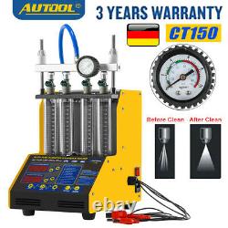 Autool Ct150 Ultrasons Essence Plus Propre Injecteur De Carburant Testeur Pour Moteur De Voiture 12v
