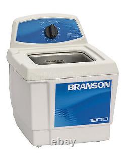Branson M1800 0.5 Gal. Benchtop Ultrasonic Cleaner Withmech. Insurateur, Cpx-952-116r