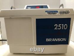 Bransonic 2510r-dth Bain D'eau À Ultrasons Puissant Testé Excellent Cosm