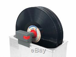 Cleanervinyl Pro Ultrasons Disque Vinyle Cleaner Jusqu'à 12 Enregistrements