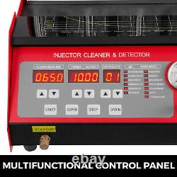 Cnc602a À Ultrasons Injecteur Cleaner + Testeur De Nettoyage Du Réservoir Papillon