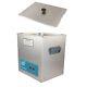 Crest Powersonic Ultrasonic Cleaner 3.25 Gallon Minuterie Et Chauffage P1100h-45 & Panier