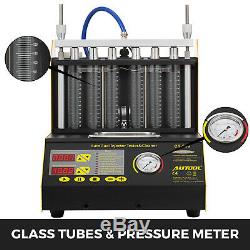 Ct150 Ct200 Voiture Injecteur Cleaner Testeur Ultrasons 4/6 Cylindre À Ultrasons
