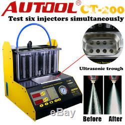 Ct200 Injecteur De Carburant De Dépôt Carbone Cleaner Testeur Essence Voiture Motorc Ultrasons