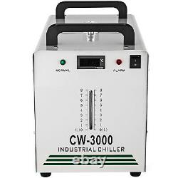 Cw-3000dg Industrielle De L'eau Chiller 9l 50with Pour 60 / 80w Co2 Verre Laser Tube USA
