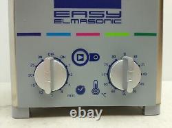 Elma Easy 20H Unité de nettoyage ultrasonique Elmasonic 1/2 gallon 220V avec prise européenne