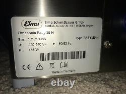 Elmasonic Easy 20h 2-quart Ultrasonic Cleaner