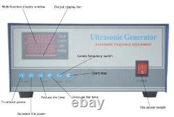 Générateur À Ultrasons 40k 1.2kw Régulateur De Transducteur De Réglage F Nettoyeur À Ultrasons