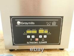 Graymills 4 Gal Banc Top À Base D'eau Nettoyeur À Ultrasons Btv-150
