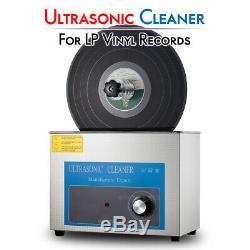 Lp Vinyl Record Cleaner Ultrasons Relevable Timing Machine À Laver Turntable