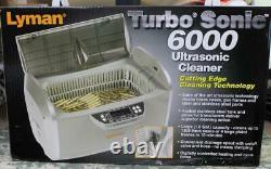 Lyman 7631725 Turbo Sonic 6000 Nettoyeur À Ultrasons Grande Capacité Brand Nouveau