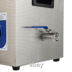 Machine De Nettoyage Ultrasonore En Acier Inoxydable 10l Ac 110v 60hz Puissant