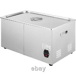 Nettoyeur À Ultrasons Vevor 30l Avec Minuteur De Chauffage 1100w Bijoux En Acier Inoxydable