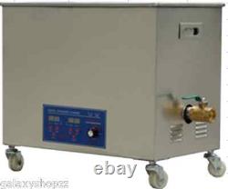 Nettoyeur industriel à ultrasons de 58 L avec puissance ultrasonique ajustable de 40 kHz ou 28 kHz