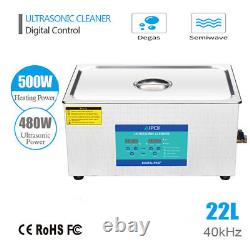 Nettoyeur ultrasonique AIPOI avec minuterie Machine de chauffage Nettoyeur sonique digital SUS304