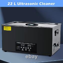 Nettoyeur ultrasonique CREWORKS 22L 2X chauffant efficace avec mode Degas & Doux