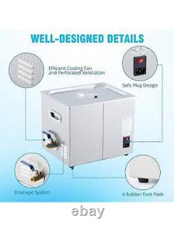 Nettoyeur ultrasonique avec minuterie et chauffage, Nettoyeur ultrasonique professionnel 40kHz