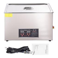 Nettoyeur ultrasonique chauffant en acier inoxydable multifonctionnel 30L flambant neuf