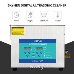 Nettoyeur ultrasonique de 10L pour l'industrie de l'équipement de nettoyage avec chauffage et minuterie.