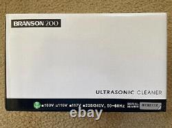 Nettoyeur ultrasonique de bijoux/optique Branson B200, 15 oz