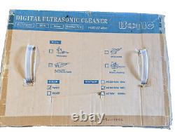 Nettoyeur ultrasonique numérique BLANC (AC 100-120V) #P4860