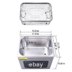 Nettoyeur ultrasonique solide U.S. 6,5L 1,7gal 40KHz en acier inoxydable