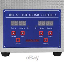 Ultrasons Nettoyant Bijoux Sonic Cleaner Machine Eyeglass / W 1.5l Chauffage Et Minuterie