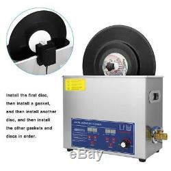 Ultrasons Vinyl Record Cleaner Rack Variable Enregistrement Machine De Nettoyage 100-240