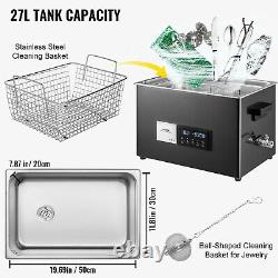Vevor 30l Ultrasonic Cleaner Touch Contral Acier Inoxydable Jewelly Clean Machine