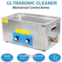  nettoyeur ultrasonique commercial Kendal 21L 480W avec minuterie et machine chauffante